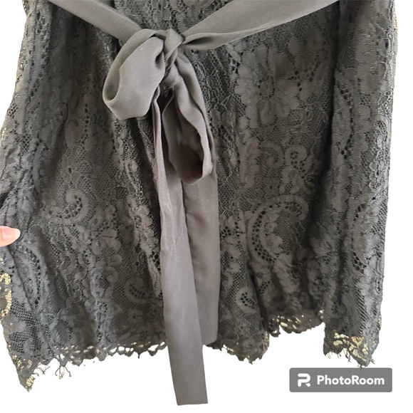 Trixxi Black Lace Romper - Picture 3 of 14